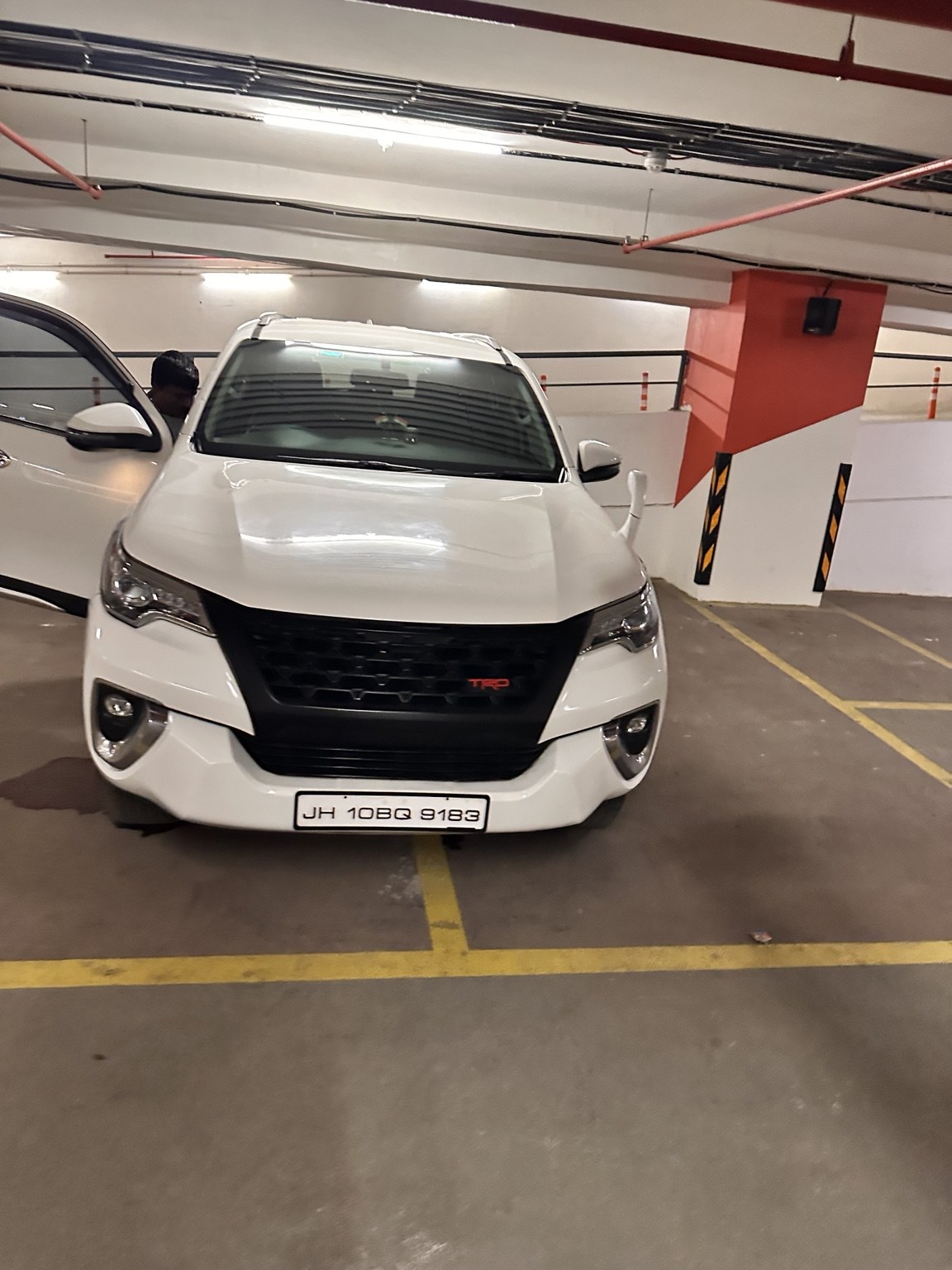 White premium SUV